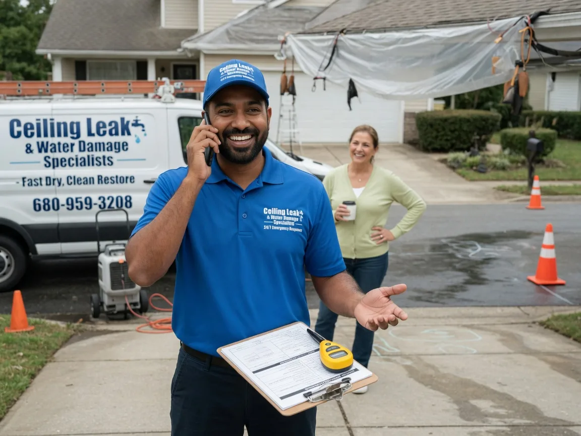 Ceiling Leak Cleanup Palmyra, VA FAQs